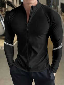 Men’s Breathable Long-Sleeve Performance Jacket